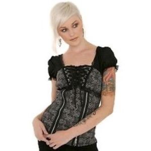 Tripp corset top Sz lg